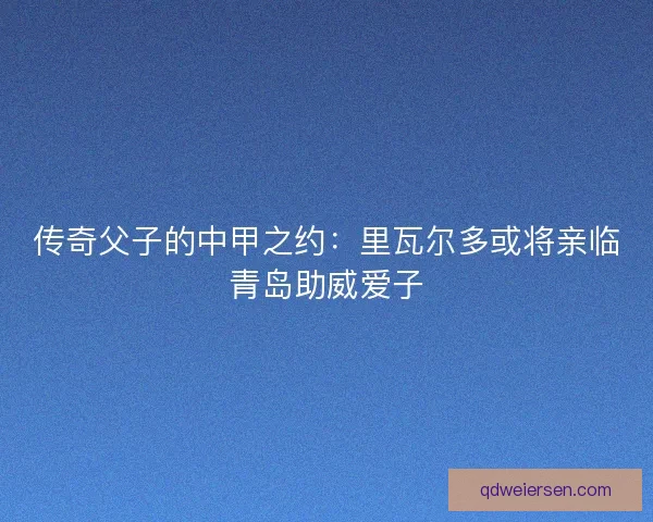 传奇父子的中甲之约：里瓦尔多或将亲临青岛助威爱子